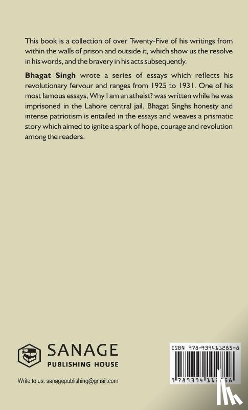 Singh, Bhagat - Why I am an Atheist and Other Works