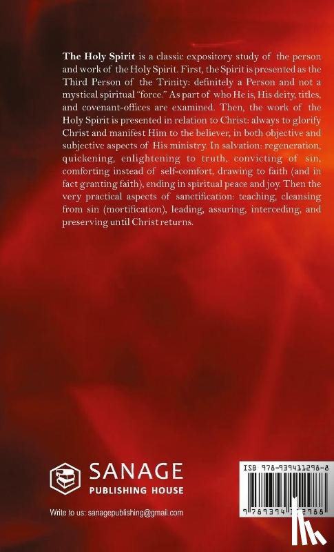 Pink, Arthur - The Holy Spirit