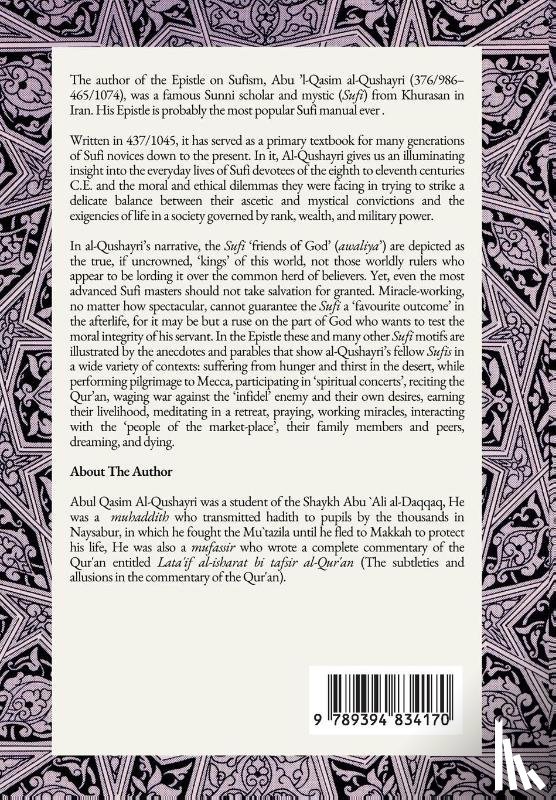 Al-Qushayri, Abu 'L-Qasim - Al-Qushayri's Epistle on Sufism
