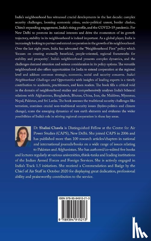 Chawla, Shalini - India's Neighbourhood