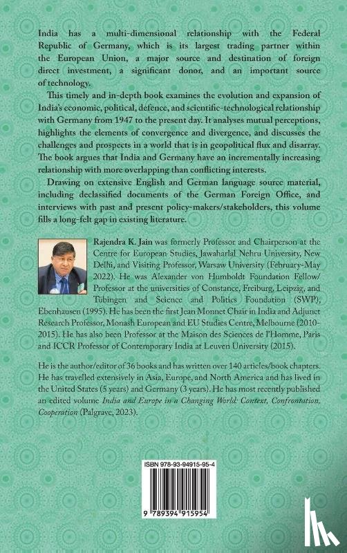 Jain, Rajendra K - India and Germany in a Turbulent World