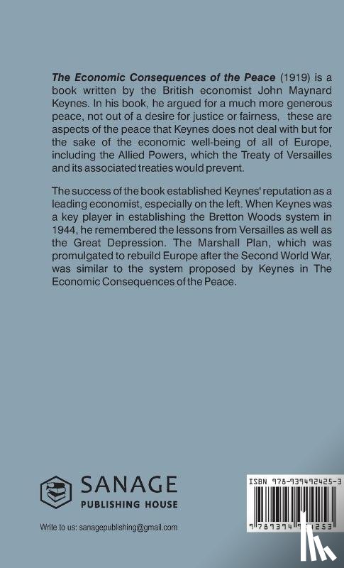 Keynes, John Maynard - The Economic Consequences of the Peace