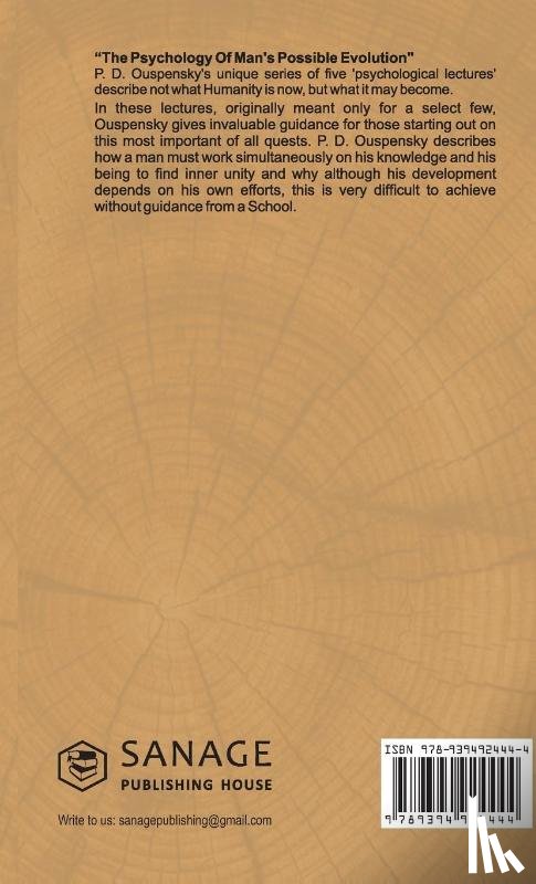 Ouspensky, P. D. - The Psychology of Man's Possible Evolution