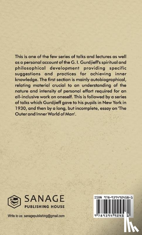 Gurdjeff, G I - Life is Real Only Then, When 'I am'