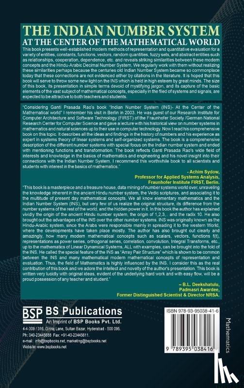 Rao, Ganti Prasada - The Indian Number System