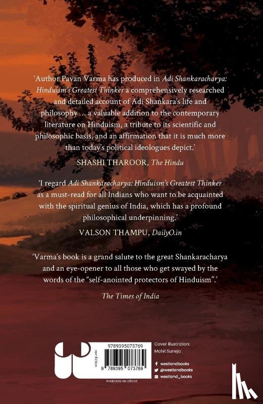 K Varma, Pavan - Adi Shankaracharya: Hinduisms Greatest Thinker
