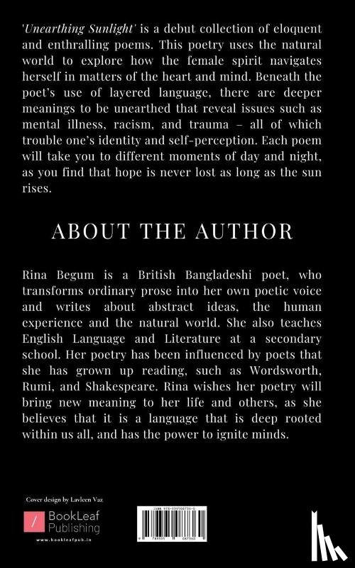 Begum, Rina - Unearthing Sunlight