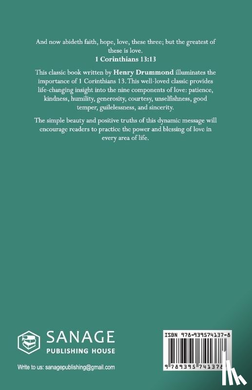 Drummond, Henry - The Greatest Thing in the World