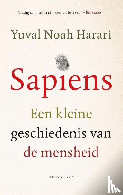 Harari, Yuval Noah - Sapiens - Een kleine geschiedenis van de mensheid