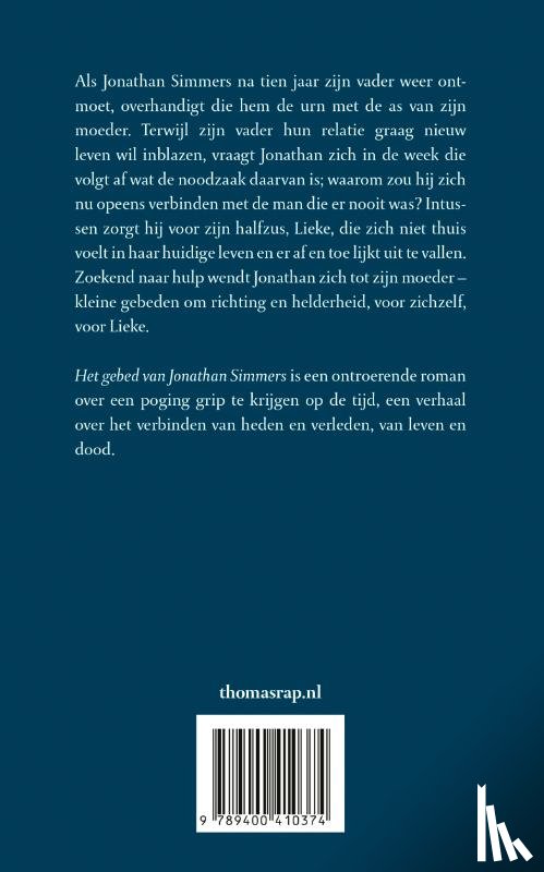 Couwenhoven, Martijn - Het gebed van Jonathan Simmers