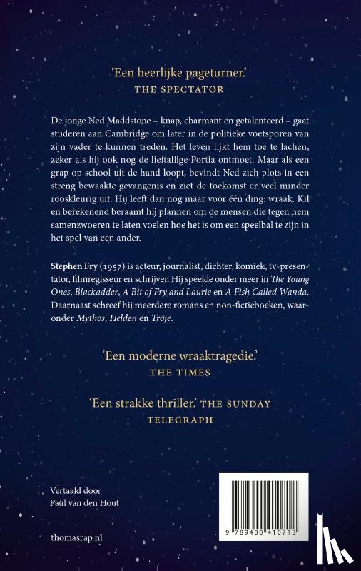 Fry, Stephen - Speelbal van de goden
