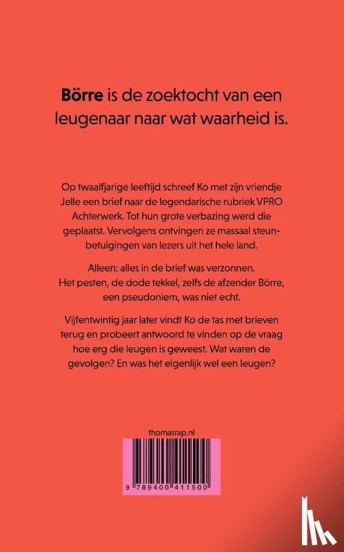 Hek, Ko van 't - Börre