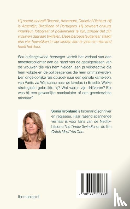 Kronlund, Sonia - Een buitengewone bedrieger