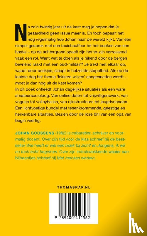 Goossens, Johan - Op Grindr blijf ik 34