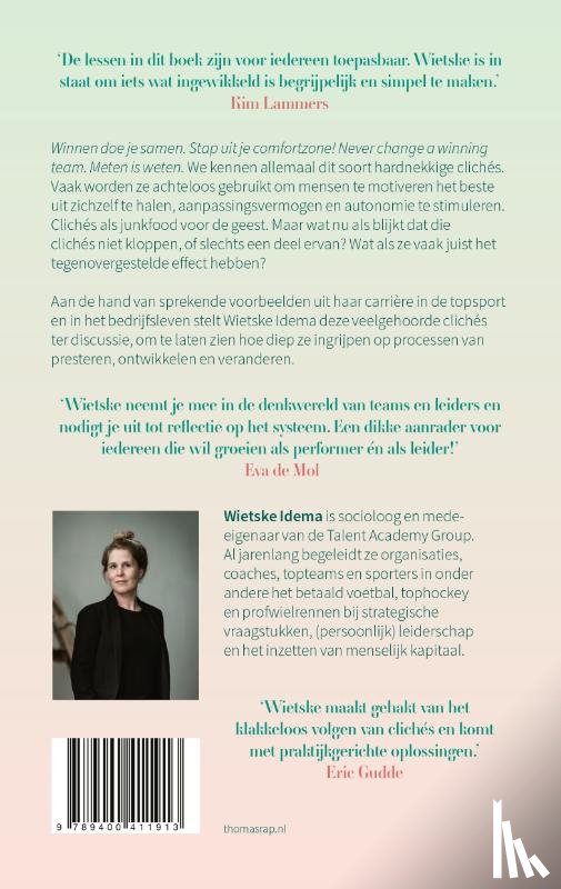 Idema, Wietske - Lieve mensen winnen niet