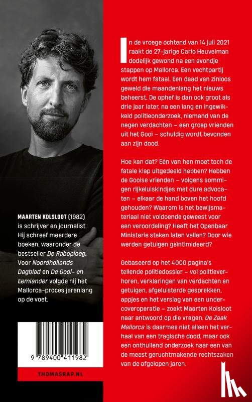 Kolsloot, Maarten - De zaak Mallorca