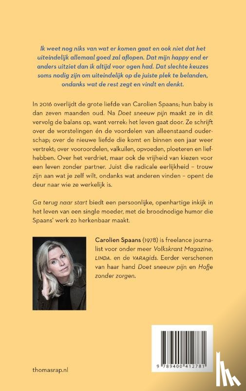 Spaans, Carolien - Ga terug naar start