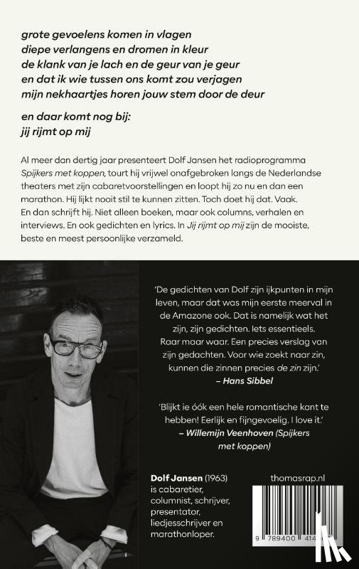 Jansen, Dolf - Jij rijmt op mij