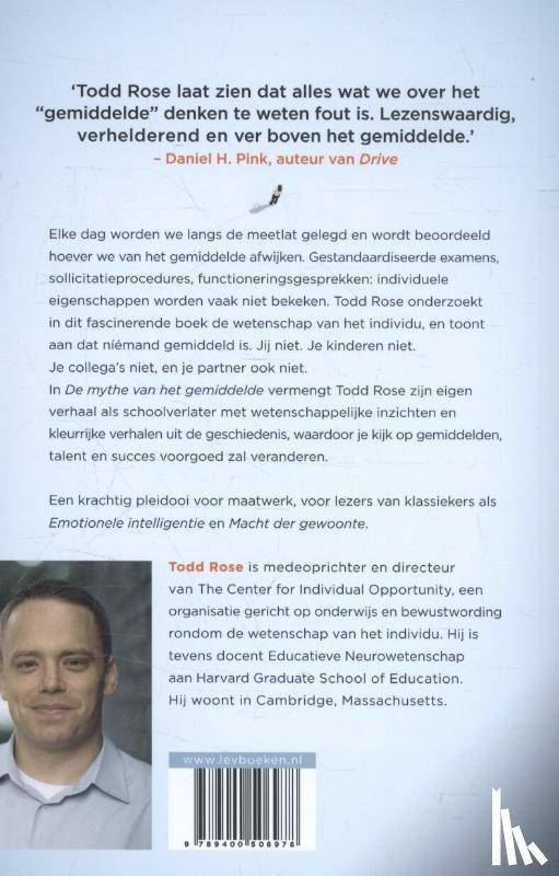 Rose, Todd - De mythe van het gemiddelde