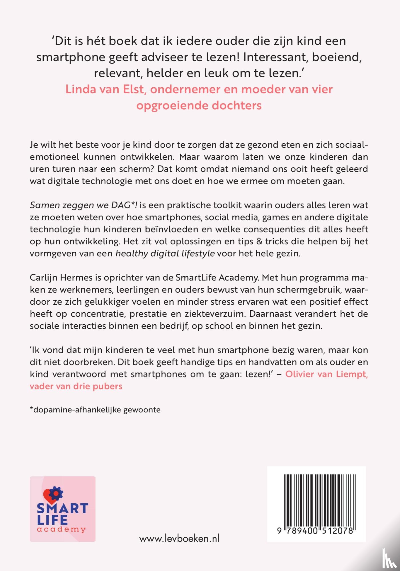 Hermes, Carlijn - Samen zeggen we DAG