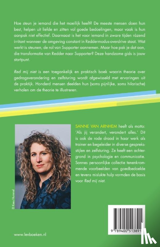 Arnhem, Sanne van - Red mij niet