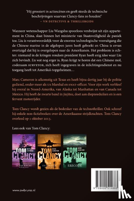 Cameron, Marc - Tom Clancy Schaduw van de draak