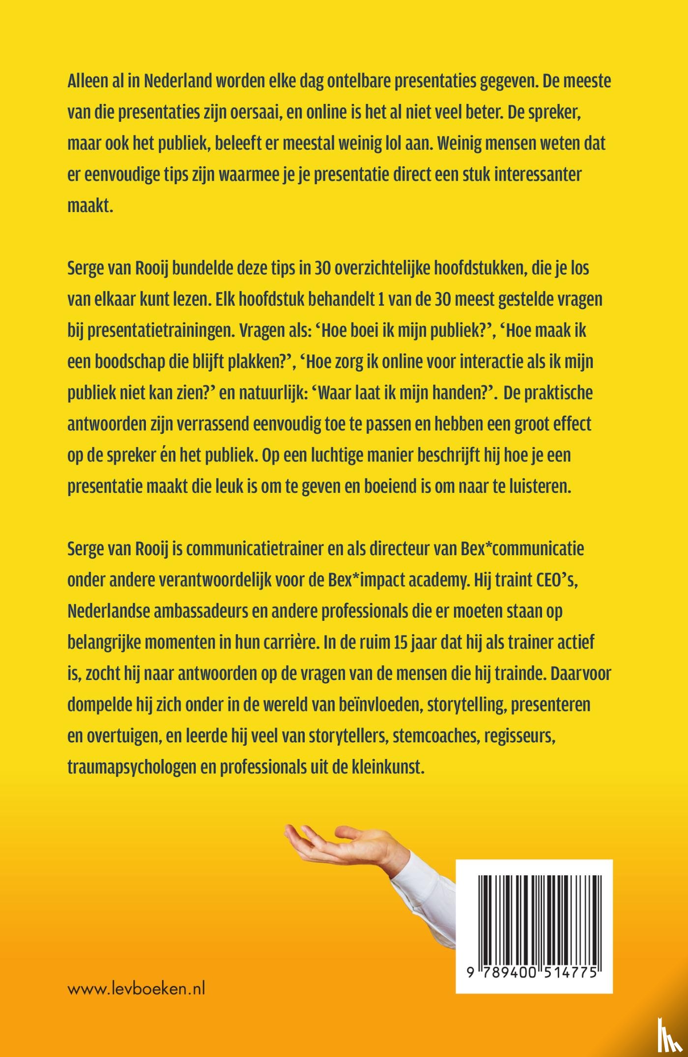 Rooij, Serge van - Waar laat ik mijn handen?