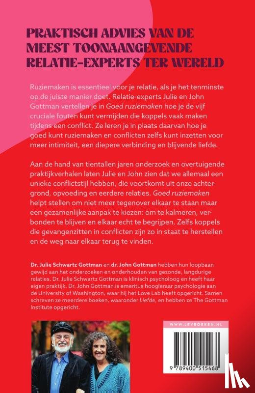 Gottman, John, Schwartz Gottman, Julie - Goed ruziemaken