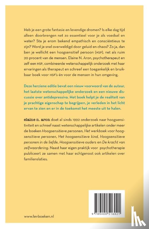 Aron, Elaine N. - Hoogsensitieve personen