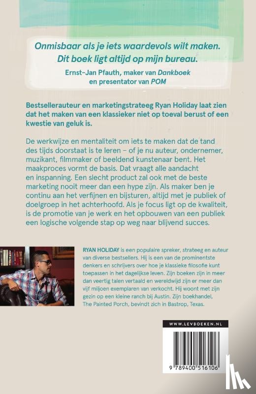 Holiday, Ryan - De klassiekersclub