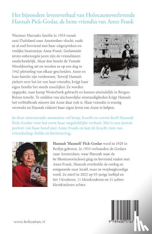 Pick-Goslar, Hannah - Mijn vriendin Anne Frank