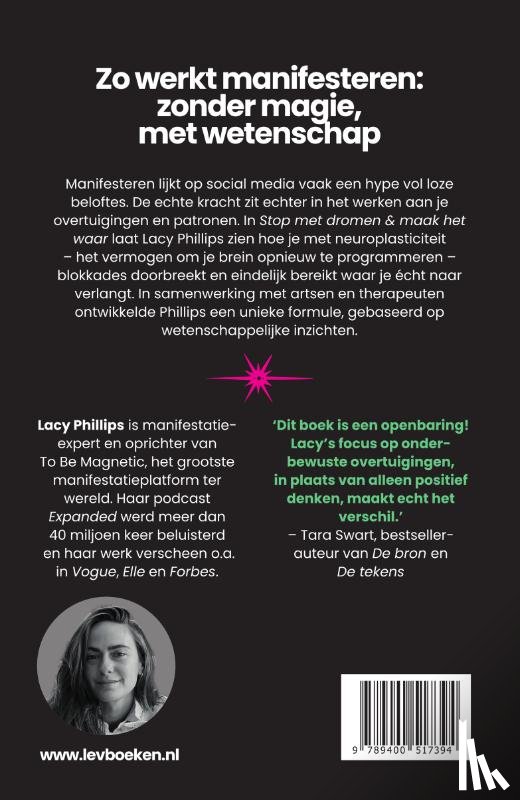 Phillips, Lacy - Stop met dromen & maak het waar