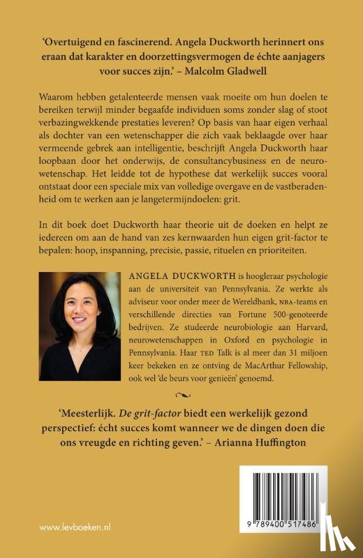 Duckworth, Angela - De grit-factor