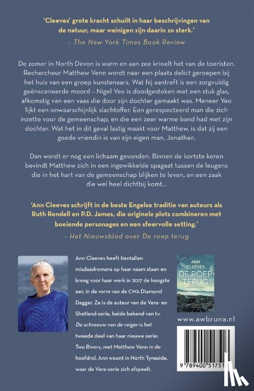 Cleeves, Ann - De schreeuw van de reiger