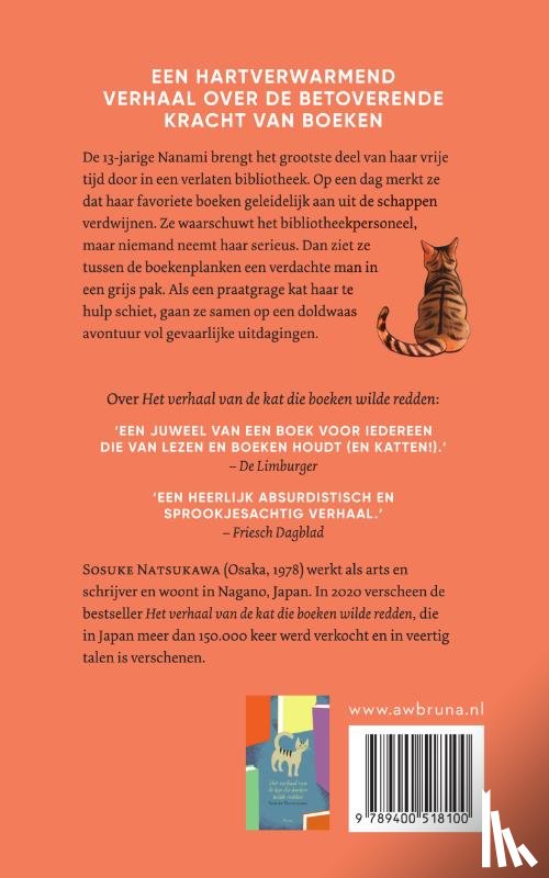 Natsukawa, Sosuke - De kat die een bibliotheek ging redden