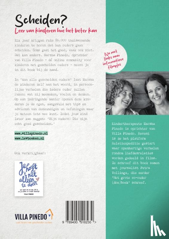 Pinedo, Marsha, Vollinga, Petra - Aan alle gescheiden ouders