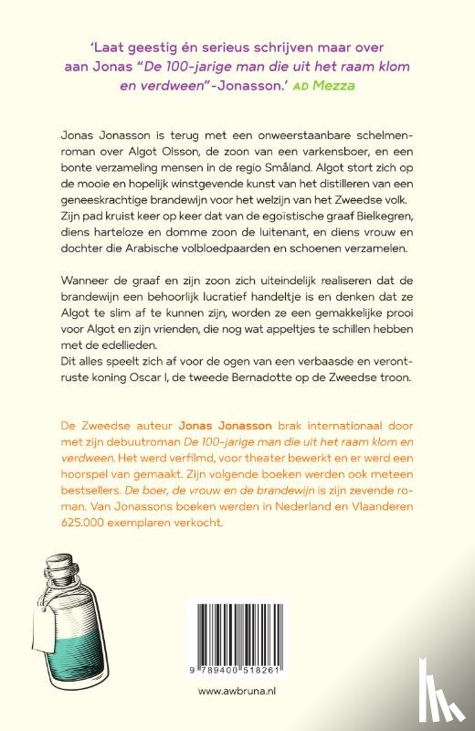Jonasson, Jonas - De boer, de vrouw en de brandewijn