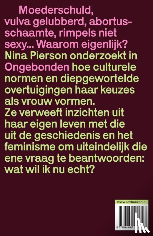 Pierson, Nina - Ongebonden
