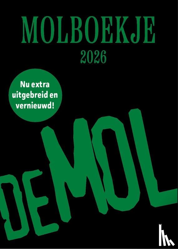 Wie is de Mol - Wie is de Mol? - Molboekje 2026