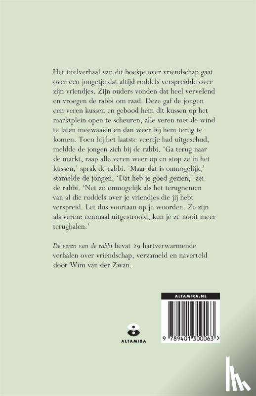 Zwan, Wim van der - De veren van de rabbi