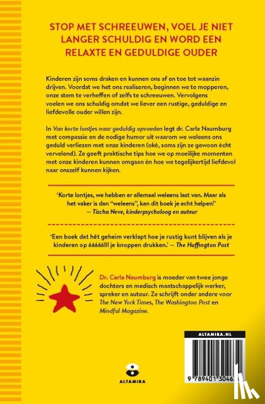 Naumburg, Carla - Van korte lontjes naar geduldig opvoeden