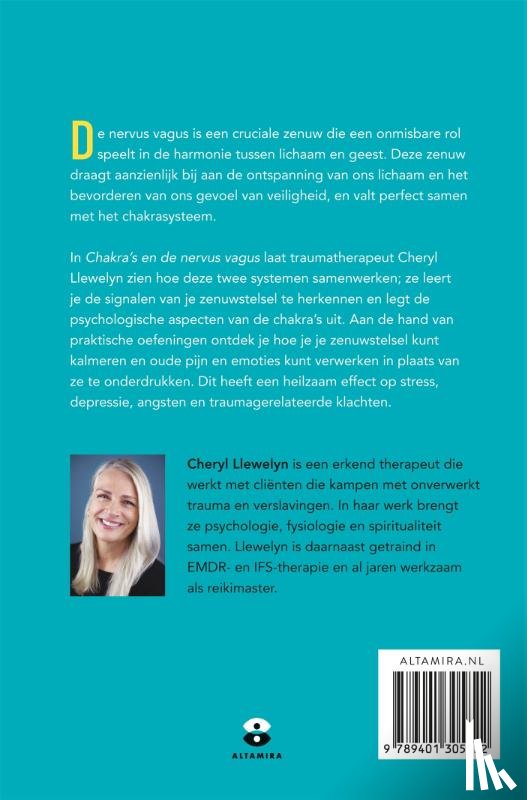 Llewelyn, Cheryl - Chakra's en de nervus vagus