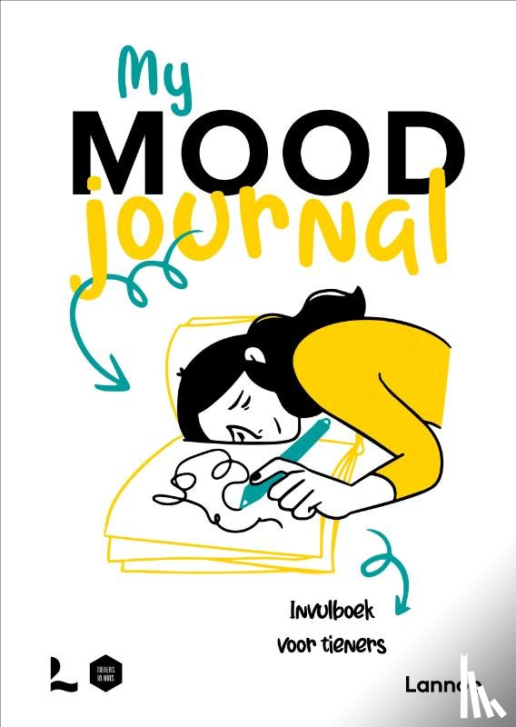 Tieners in huis - My mood journal. Invulboek voor tieners.