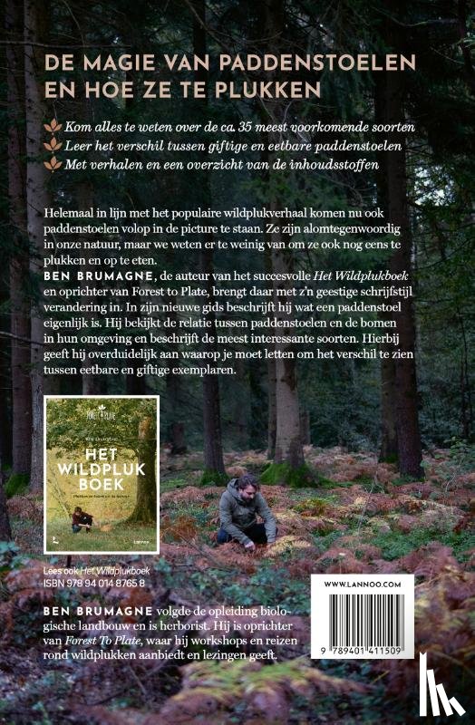 Brumagne, Ben - Het Wildplukboek voor paddenstoelen