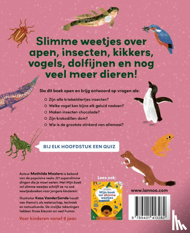 Masters, Mathilda - Mijn boek vol slimme weetjes over dieren