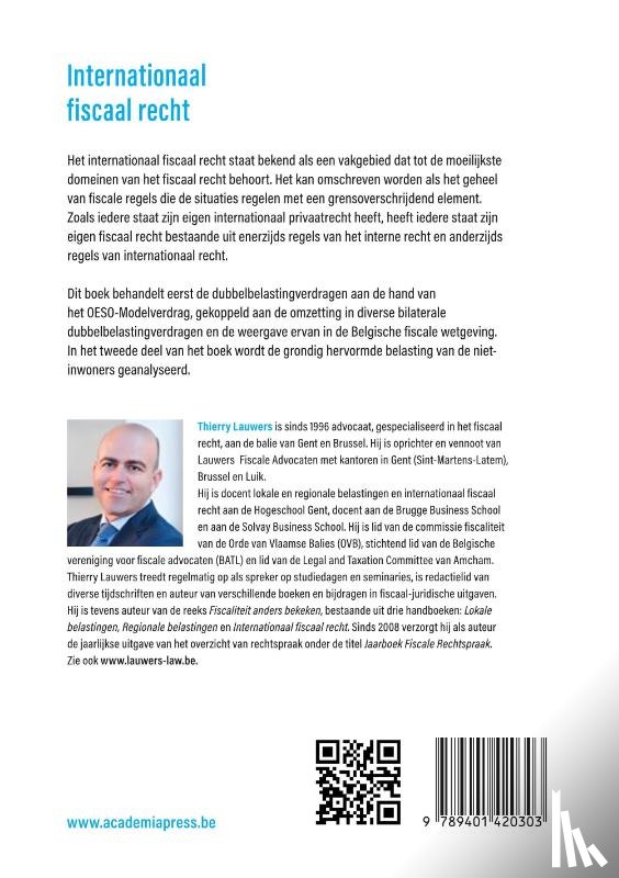 Lauwers, Thierry - Internationaal fiscaal recht