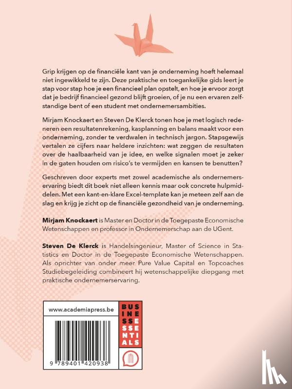 Knockaert, Mirjam, Klerck, Steven De - Financiële planning