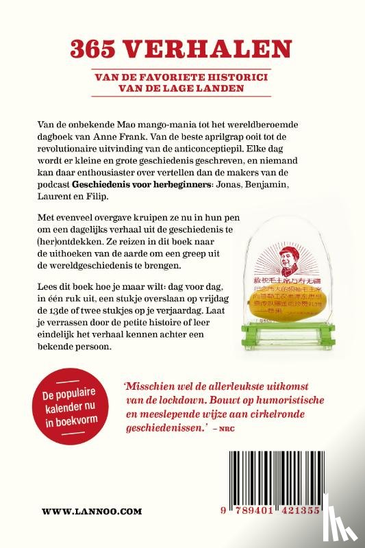 Goossenaerts, Jonas, Goyvaerts, Benjamin, Poschet, Laurent - Dagboek van de geschiedenis