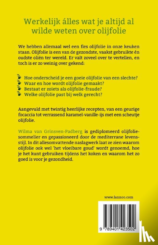 Grinsven-Padberg, Wilma Van - Olijfolie