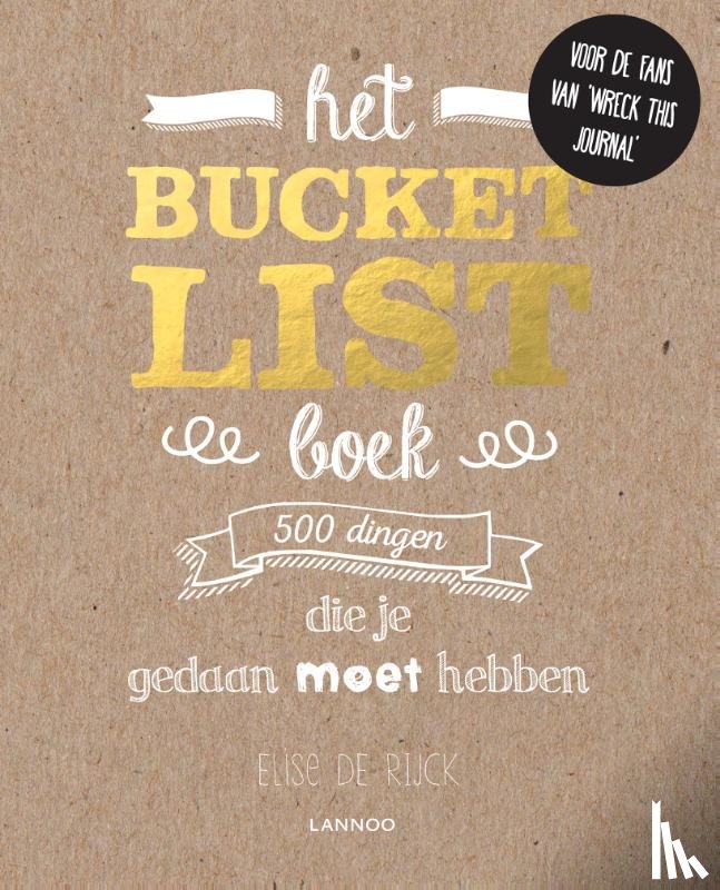 Rijck, Elise De - Het Bucketlist boek
